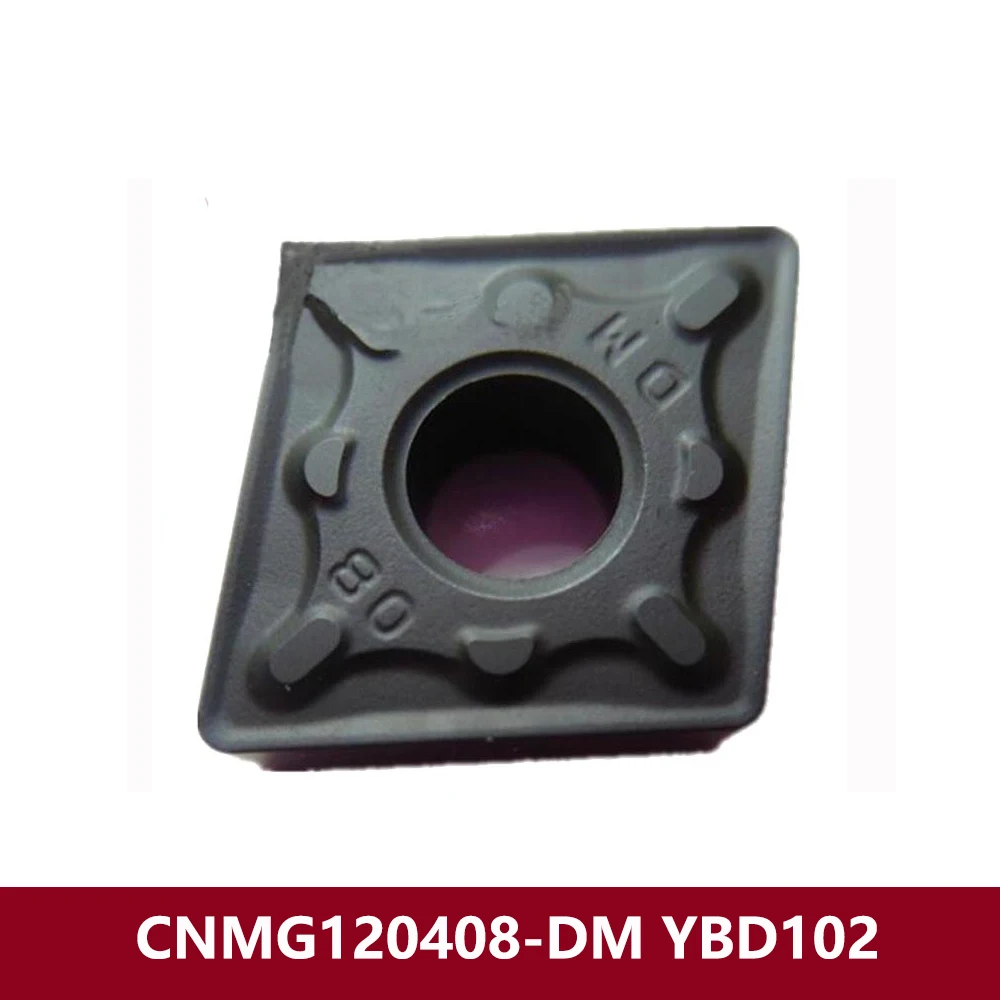 

Original CNMG120408-DM YBD102 Carbide Inserts CNMG432-DM CNMG 120408 DM CNC Lathe Cutter CNMG120408 CNMG1204 Turning Tool Holder