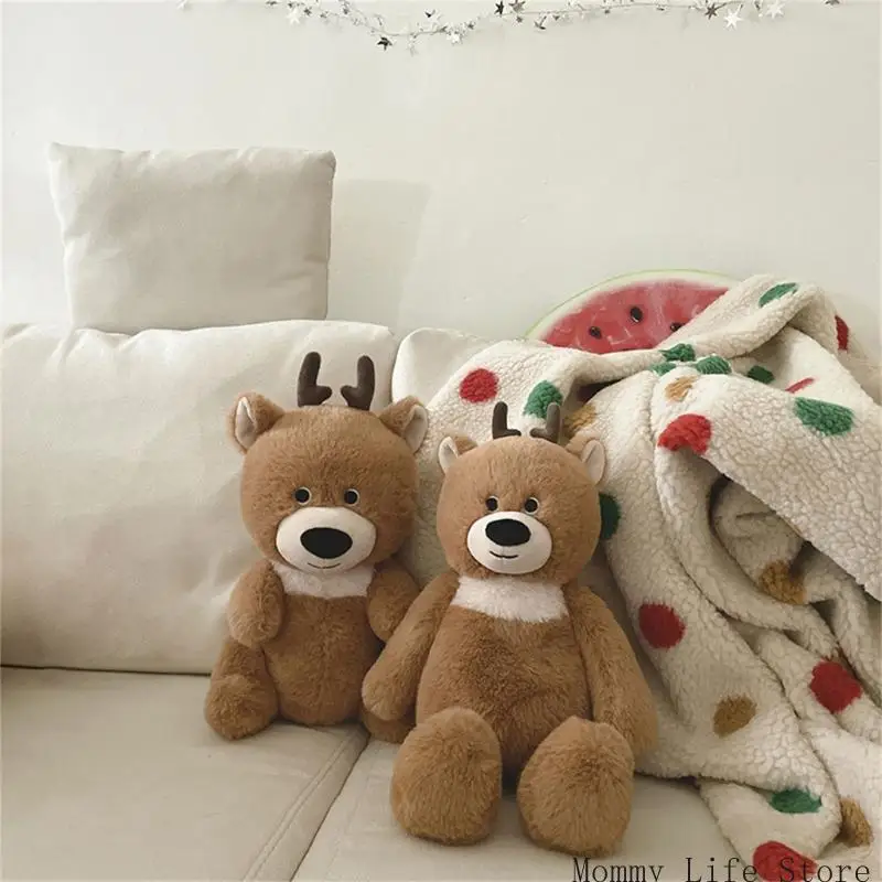 

Плюшевая кукла-партнер по учебе, косуля, мягкий плюш для декора детской комнаты и игр