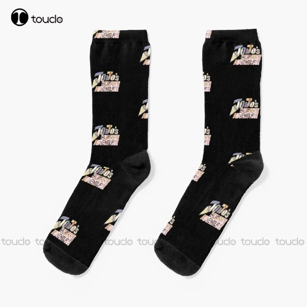 

Jojo’S Bizarre Adventure Poster Animes Socks Novelty Socks For Men 360° Digital Print Christmas Gift Street Skateboard Socks