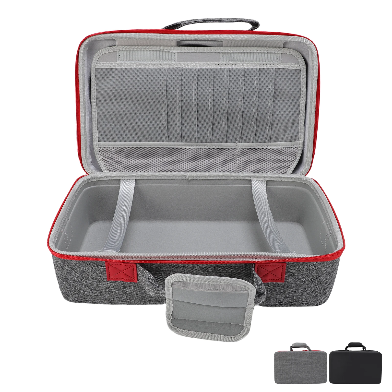 

Жесткий чехол для переноски консоли PS5 SLIM, водонепроницаемая, противоударная, устойчивая к царапинам сумка для хранения контроллеров для вертикальной основы