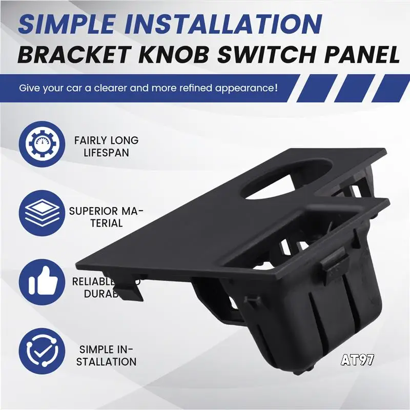 

For 508 Bracket Knob Switch Panel Support Left Lower Guard Cover Glove Box-Glove Box Lock 825276
