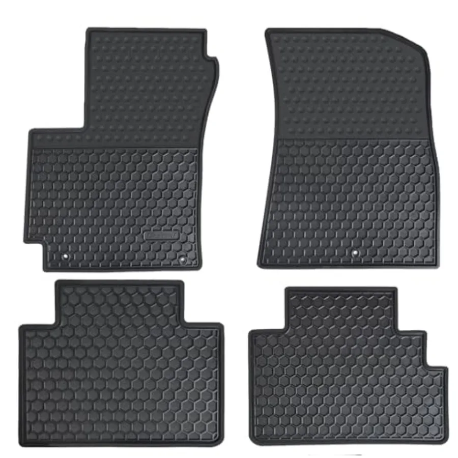 

Car Floor Mats Custom Fit for 2020 2021 2022 2023 2024 2025 2026 and UP Kia Soul Odorless Washable Heavy Duty Rubber All Weathe