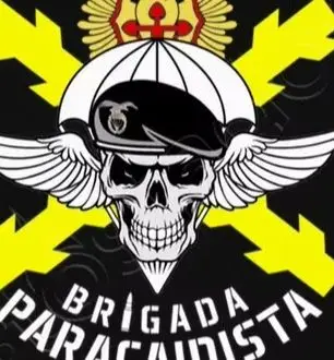 

Spanish Paratrooper Brigade Burgundy Cross Skull T-Shirt 100% Cotton O-Neck Short Sleeve Summer Casual Mens T-shirt Streetwear