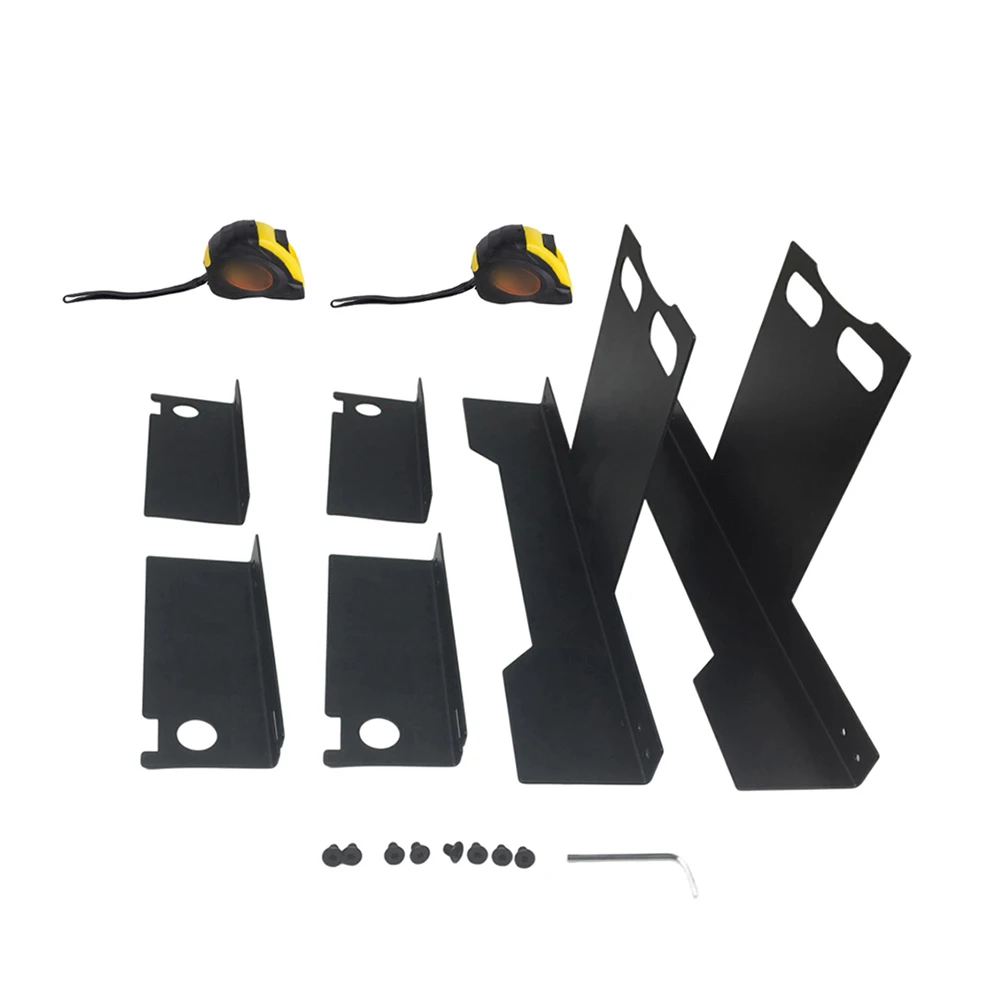 Heavy-Duty Toe-In Positioning Plate Tool Motors Cars SUVs Plates 2PCS 3 Meters Tape Measure Toe Wheel Alignment Tool
