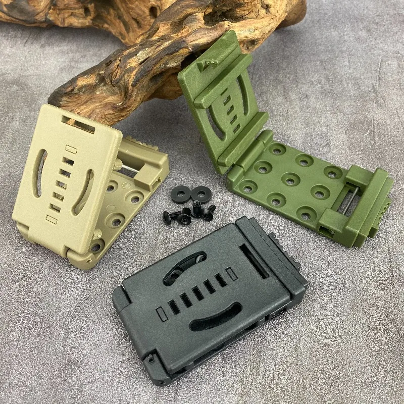 Quick Draw Multi-functional Waist & Back Clip, Compatible with K Sheath, Blade Sheath, Tool, Flashlight Sheath Accessories