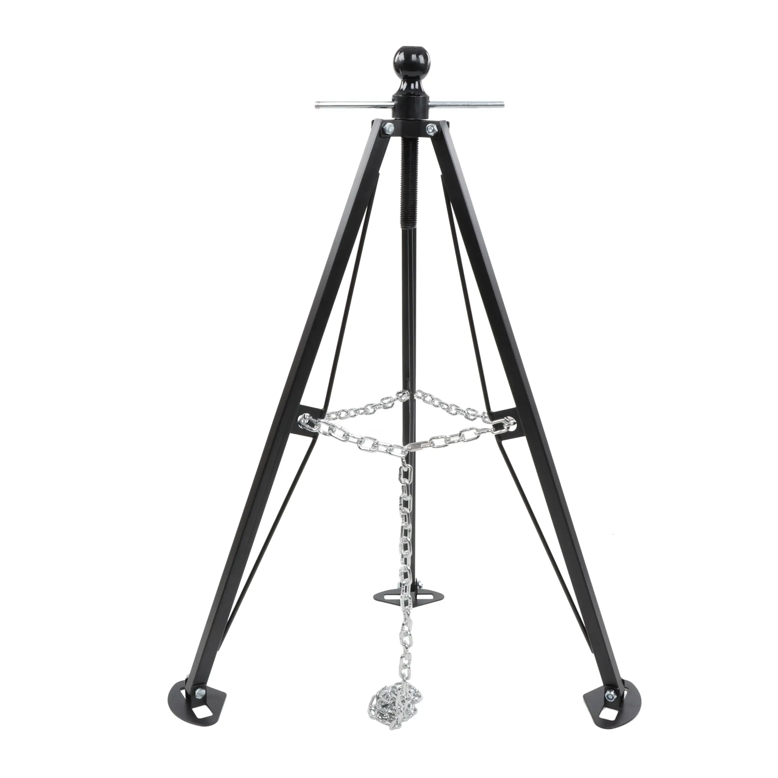 Gooseneck RV Stabilizer Tripod - 2-5/16in Ball Joint 7500lb Cap 5th Wheel Tripod Stabilizer Adjustable Jack