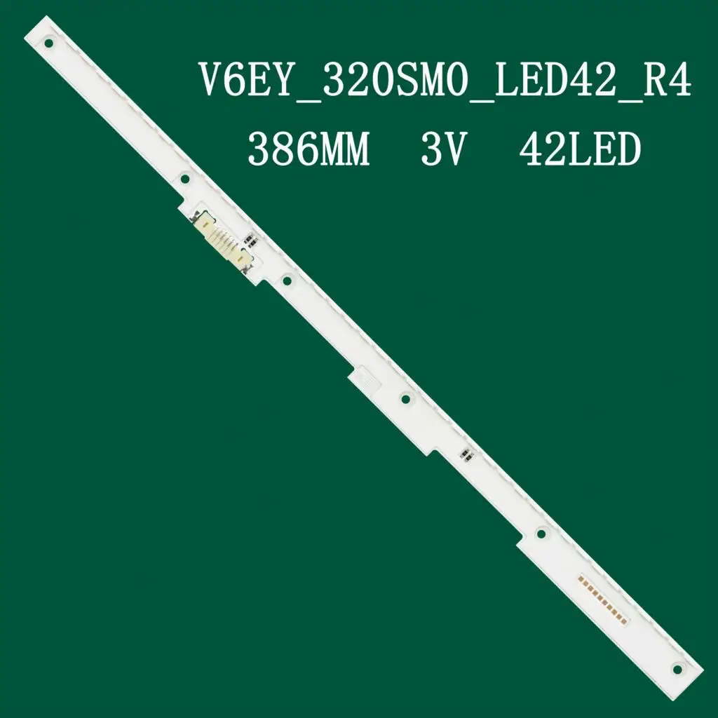 New 42LED 387mm LED strip for Samsung UE32M5502 UE32K5600 UE32K5500 BN96-39515A BN96-39513A V6EY_320SM0_LED42_R4 LM41-00501A