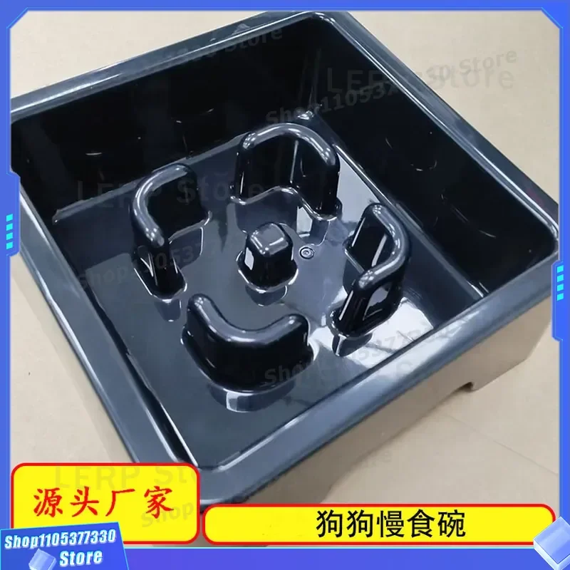 Anti Choking Slow Feeder Bowl for Cats and Dogs Pet Food Dish Non Slip Dog Basin Prevents Gulping Healthy Eating Accessories