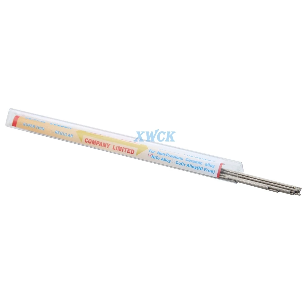 Dental Lab Product High Temperature Welding Rod NiCr Alloy For PFM Soldering For 31g NiCr Alloy