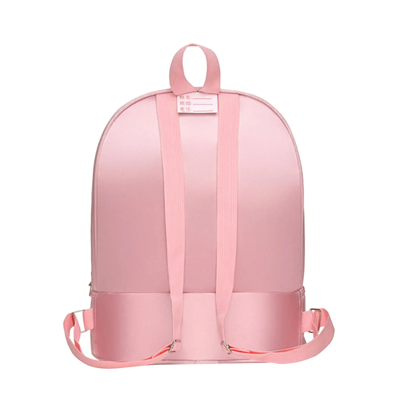 Ballet Dance Handbag Oxford Cloth Cute Backpack with Shoe Compartment Girl School Bag for Gymnastics Travel