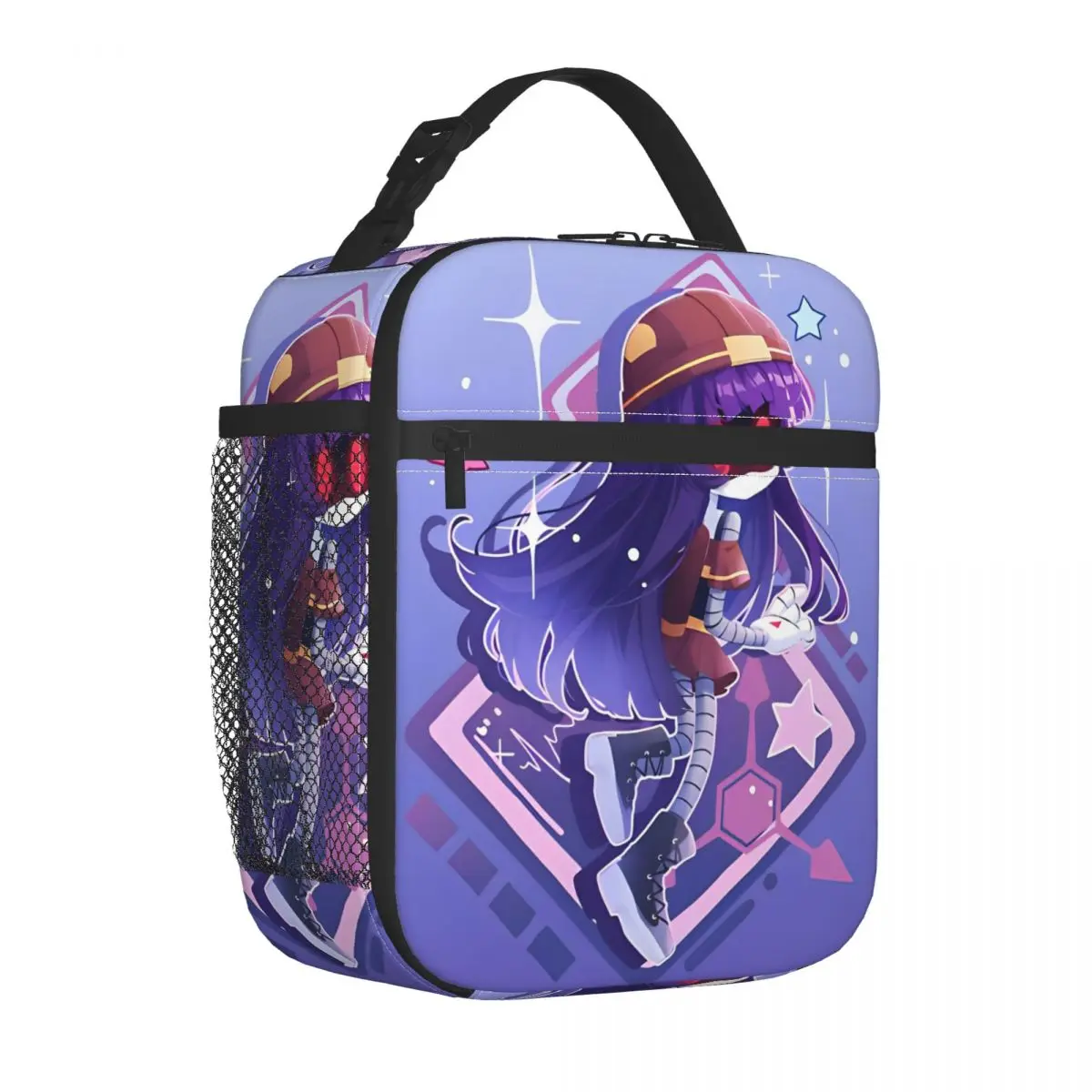 

Murder Drones Insulated Lunch Bags Cooler Bag Reusable Meal Container Cute High Capacity Lunch Box Tote Food Bag College Picnic