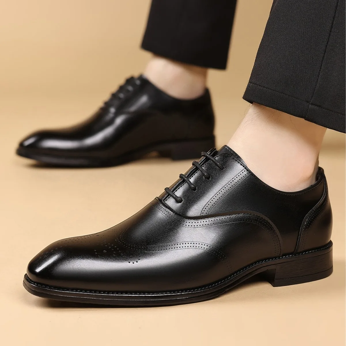 italian wedding formal shoes for man brogues oxfords shoes designer casual business office shoes man suit zapatos oxford hombre