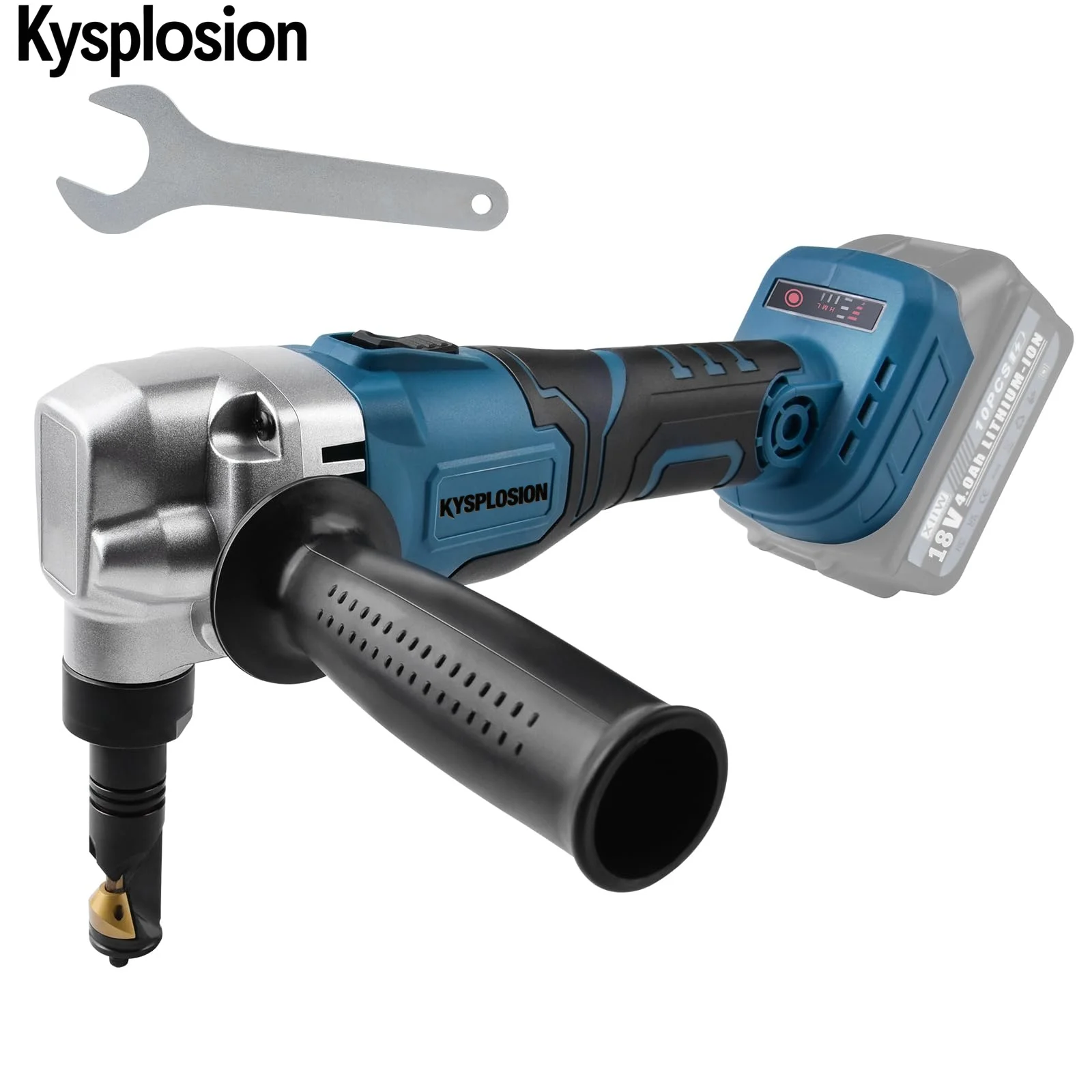 

Cordless Brushless electric Nibbler for Makita 18V Battery 3 Speeds Adjustable 16 Gauge Sheet Metal Cutter w/ 2400RPM power tool