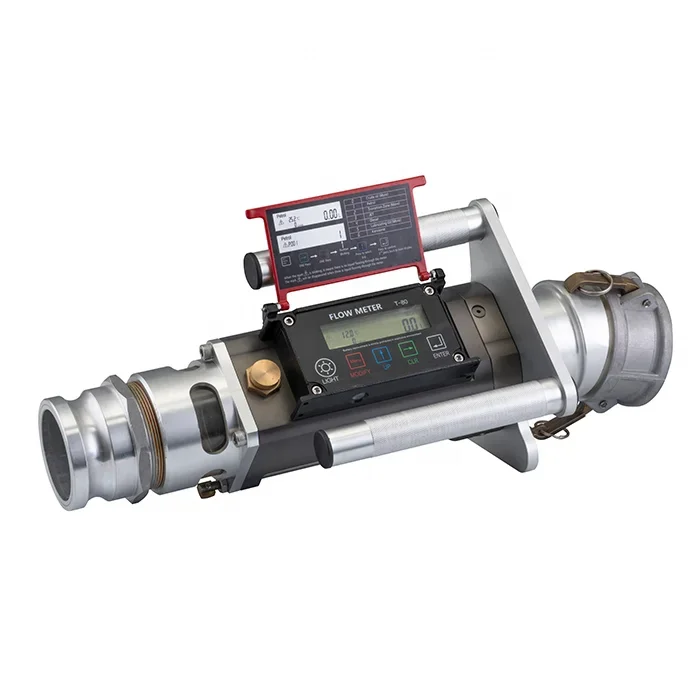 3 inch T-80 gravity unloading flow meter, offloading portable  truck flowmeter