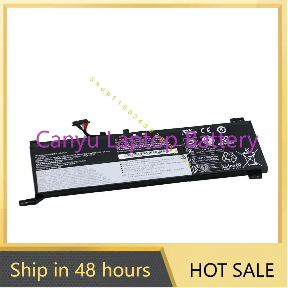 L19M4PC0 L19C4PC0 L19L4PC0 L19SPC0    For Lenovo Legion 5 15I 5 15IMH05H Y7000 R7000 2020 15.36V 60wh 3890mAh New Laptop battery