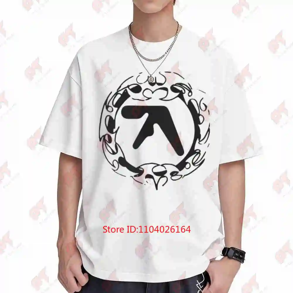 Aphex Twin Selected Ambient Works Short Sleeve Tee 100% Cotton T-Shirt