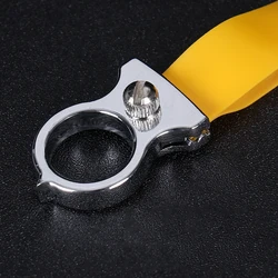 Rubber Band Ring Alloy Outdoor Shooting Metal slingshot Ring