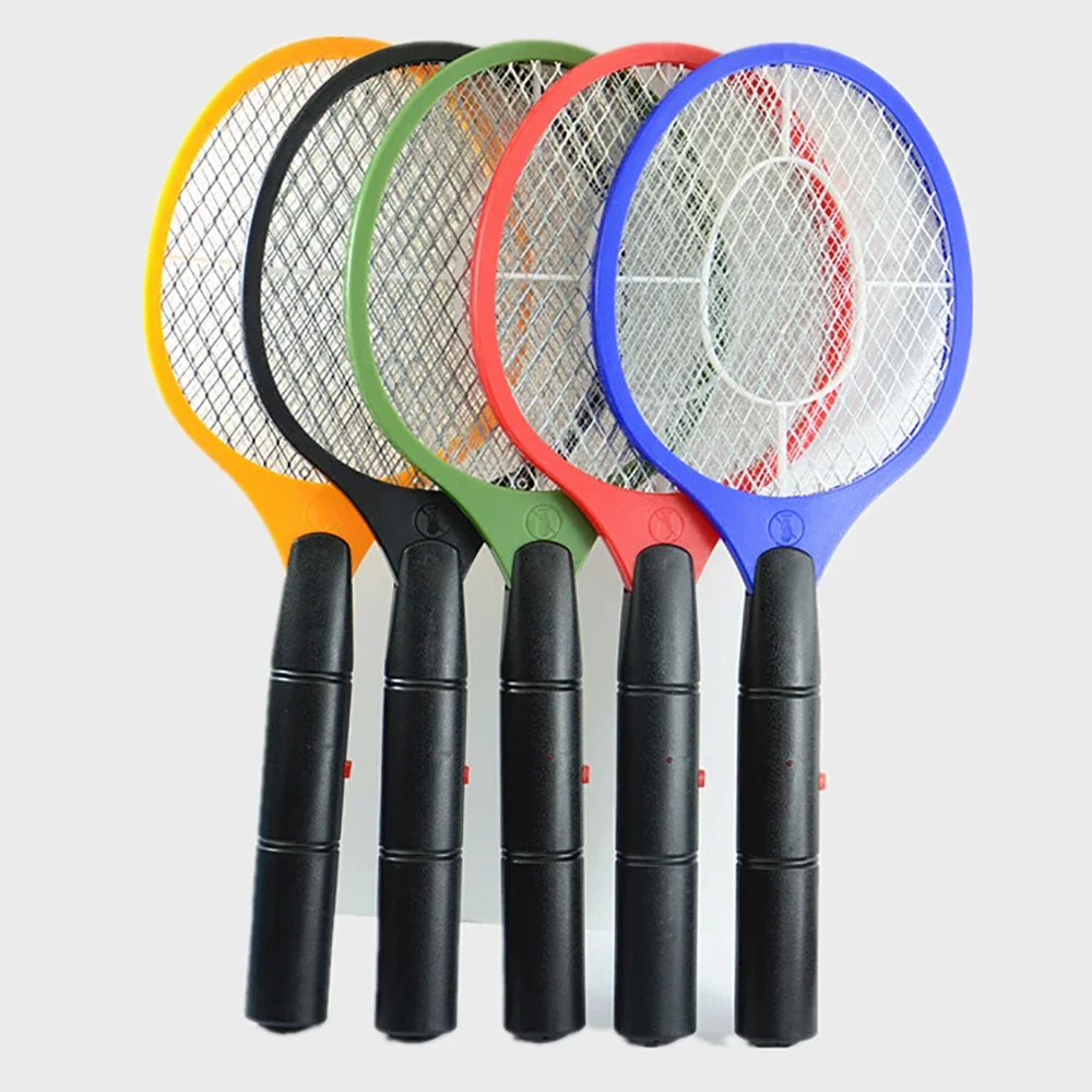 Electric Fly Insect Bug Zapper Bat Handheld Insect Fly Swatter Racket Portable Mosquitos Killer Pest Control For Bedroom Insects