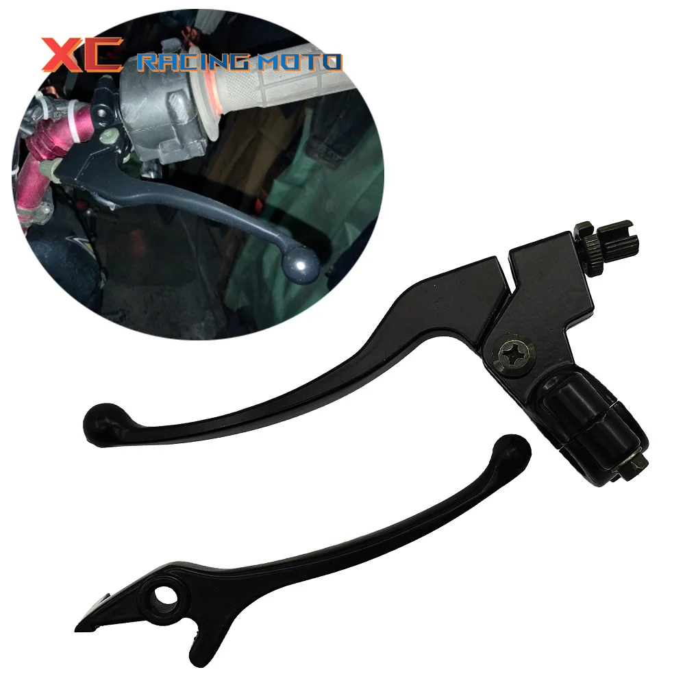 

1Pcs 7/8'' 22mm Motorcycle ATV Handlebar Brake Clutch Levers Handle Universal for Dirt Bike Handle Levers 50cc 110cc 125cc 200cc
