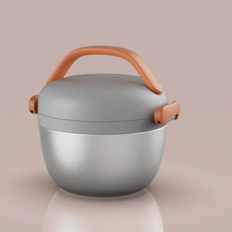 

Универсальный ланч-бокс для детей из нержавеющей стали с двойными стенками