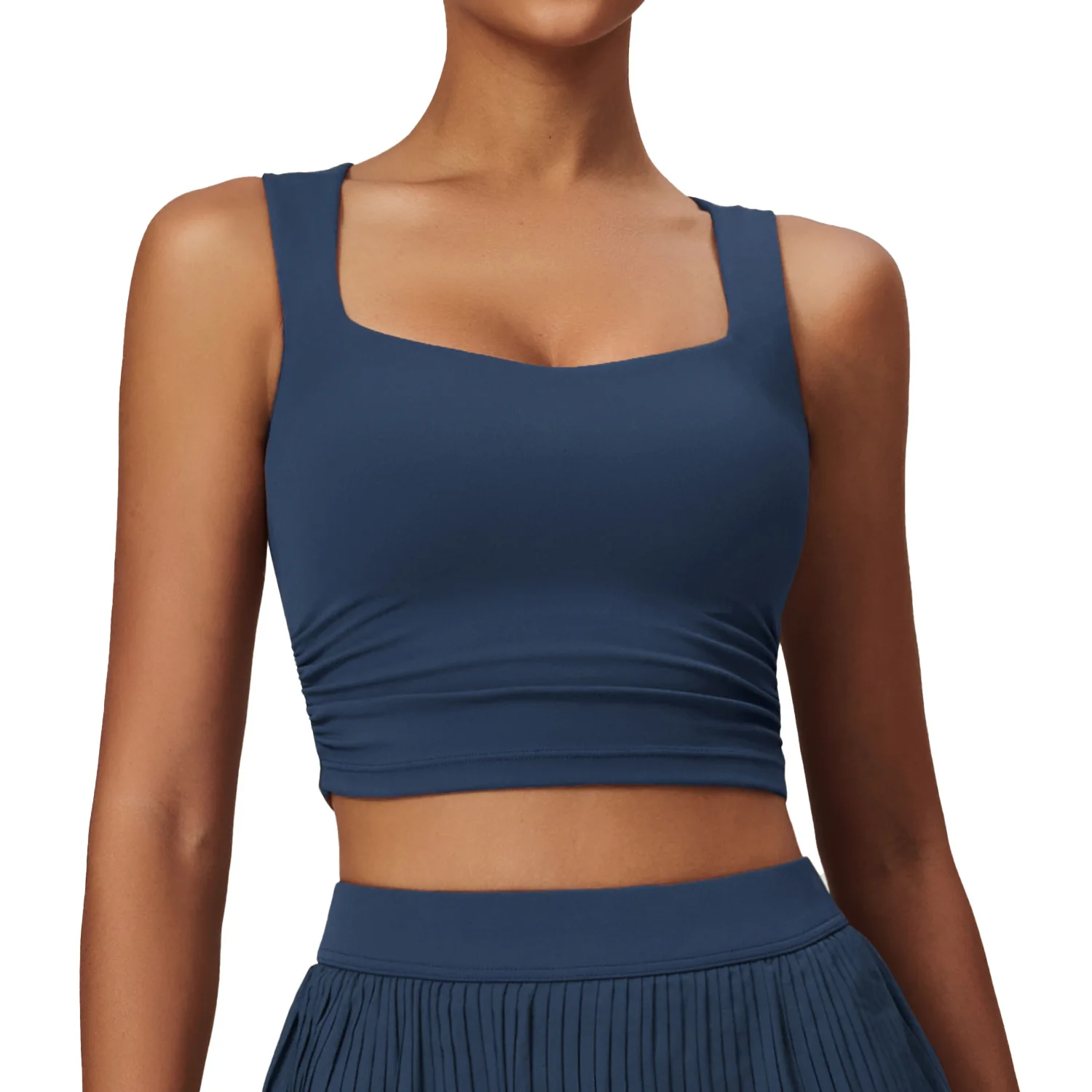

Maxdutti Cloud Breathable Sports Vest For Women Tight Fitting And Beautiful Back With Yoga Vest Inside Running And Fitness