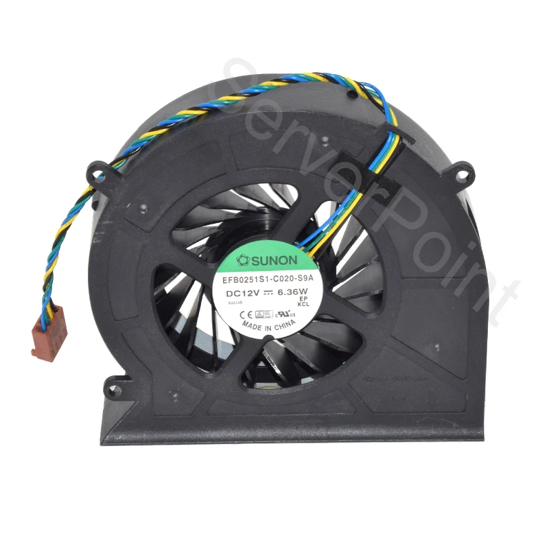 

Well Tested Cooler Fan EFB0251S1-C020-S9A DC12V 6.36W Four Wires