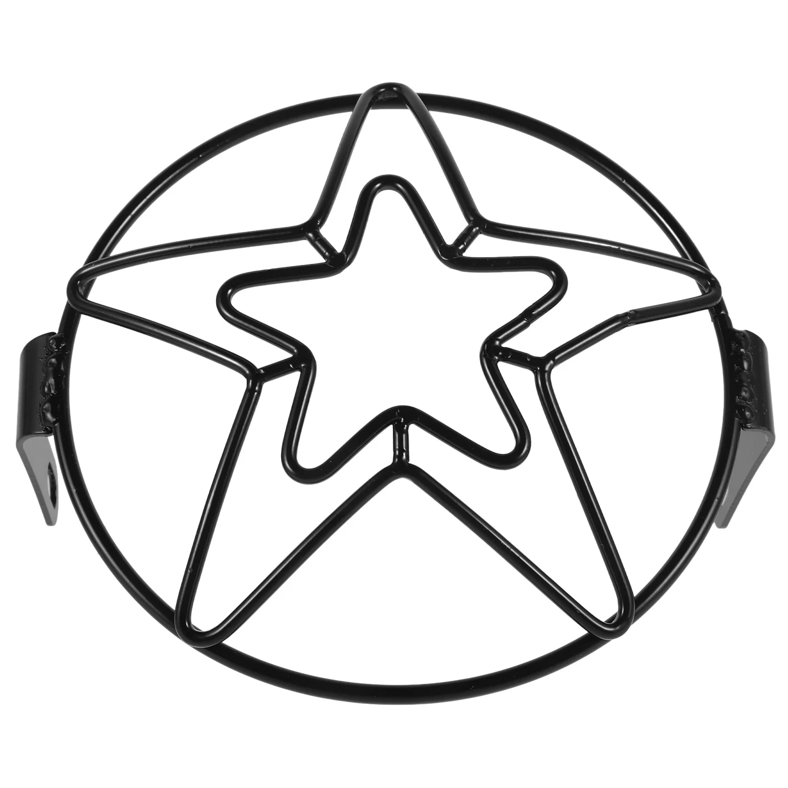 

Round Headlight Grill Cover Metal Motorcycle Headlamp Protector for Star-Shaped Guard Screen Shield Scratch Impact