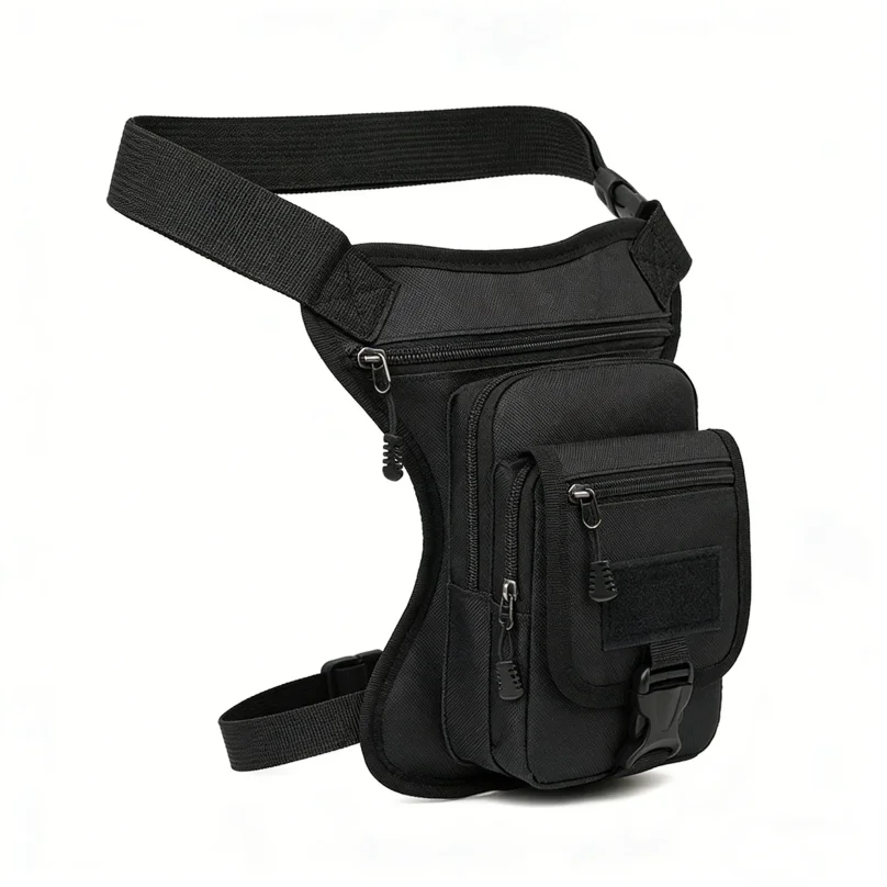 Motorcycle Drop Leg Bag Outdoor Multifunctional Hip Belt Waterproof Waist Bags Travel Cycling Hiking Portable Shoulder Body Bag