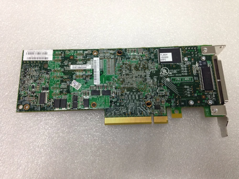 MegaRAID 9280-8e MD2 8-Port Ext. 6Gb/s PCIe SAS SATA RAID Card