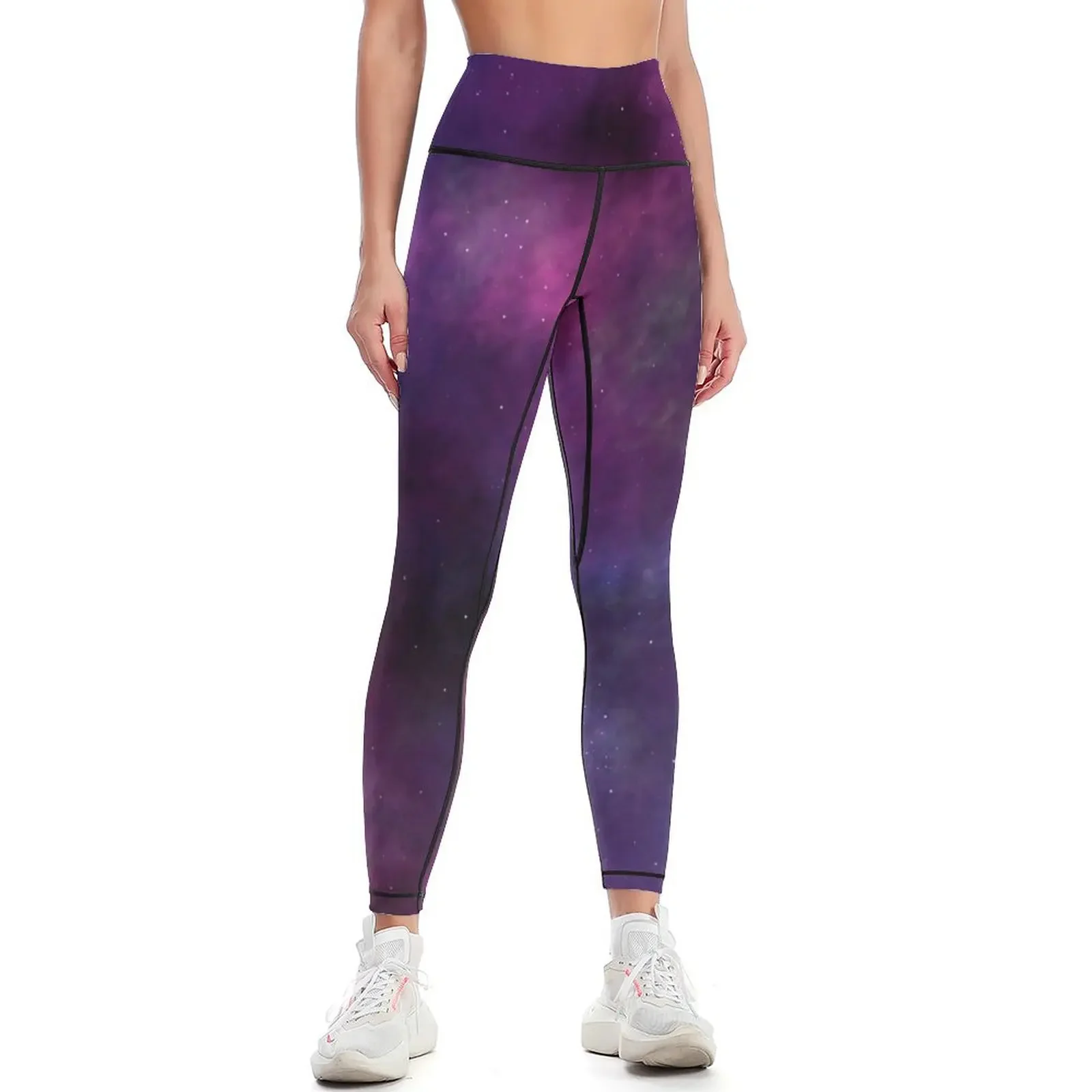 

Bi Pride Galaxy Leggings sports for Leginsy push up gym sportswear woman Women's push up Womens Leggings