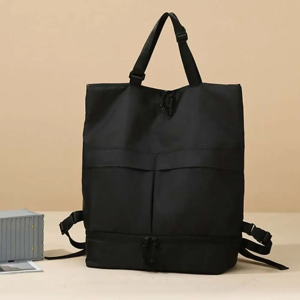 Zaino pieghevole in tessuto Oxford Borsa a tracolla fitness portatile impermeabile Borsa per studenti delle scuole di grande capacità Zaino da donna