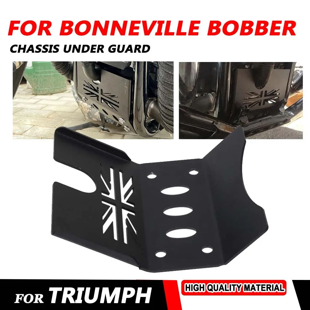 

For Triumph Bonneville Bobber Motorcycle Parts Engine Protection Cover Chassis Under Guard Skid Plate Protection Cover