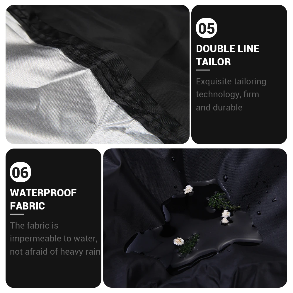 Wasserdichte Motorradabdeckung M L XL XXL XXXL XXXXL Ganzjahres-Motorradabdeckung Staubdicht UV-Schutz Outdoor Camping Moto Cover – Detail 19