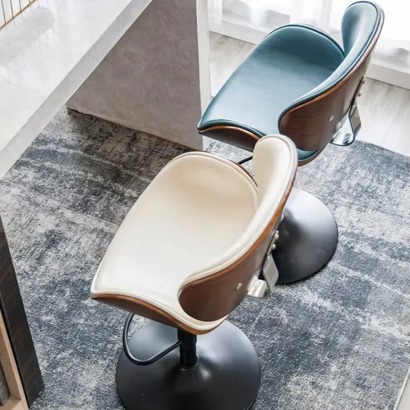 Adjustable Metal Swivel Counter Height Modern Luxury Kitchen Design High Stools Bar Chairs for Bar Table