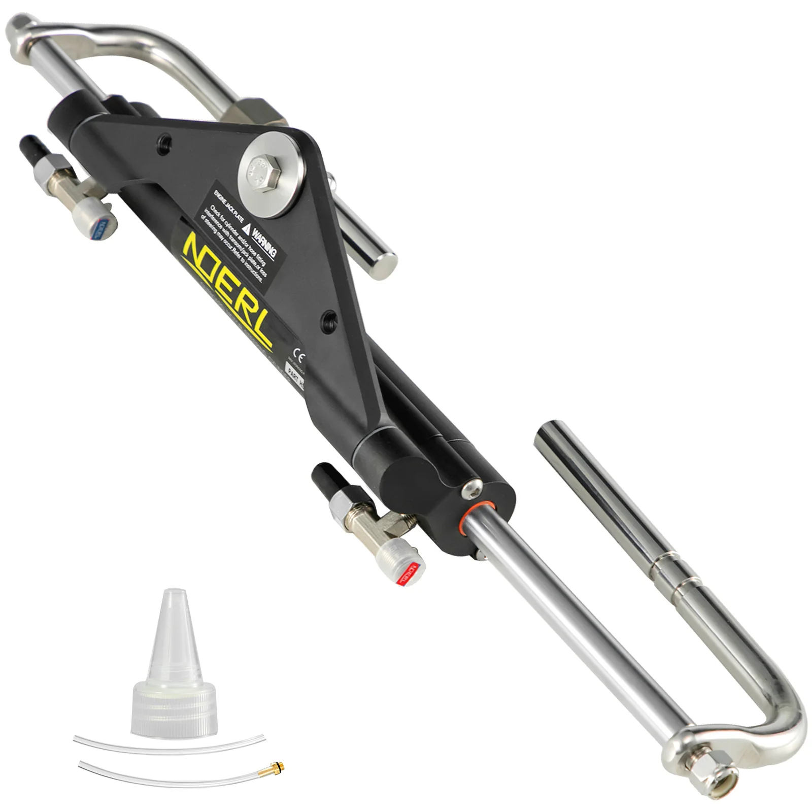 VEVOR Hydraulic SteeringCylinder BayStar Teleflex Marine Cylinder Hydraulic Outboard Steering Ram HC4645H BoatAccessory
