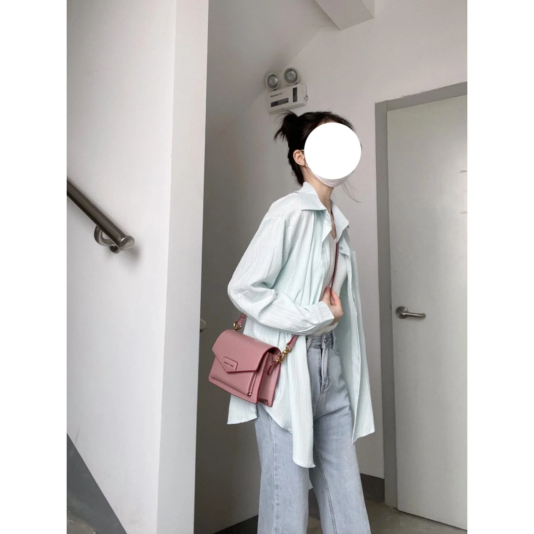 Langarmhemden für Damen, Baumwolle, übergroß, Button-Down-Oberteil, Business-Stil, entspannte Passform, Frühling, elegante Büro- und Alltagskleidung