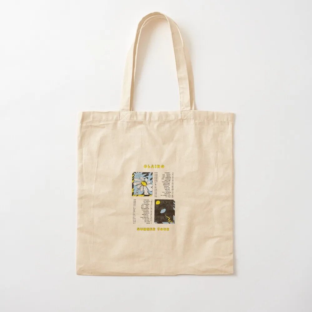 

Clairo Summer Tour Tote Bag eco pack handbag canvas bags hand bags Canvas Tote Bag