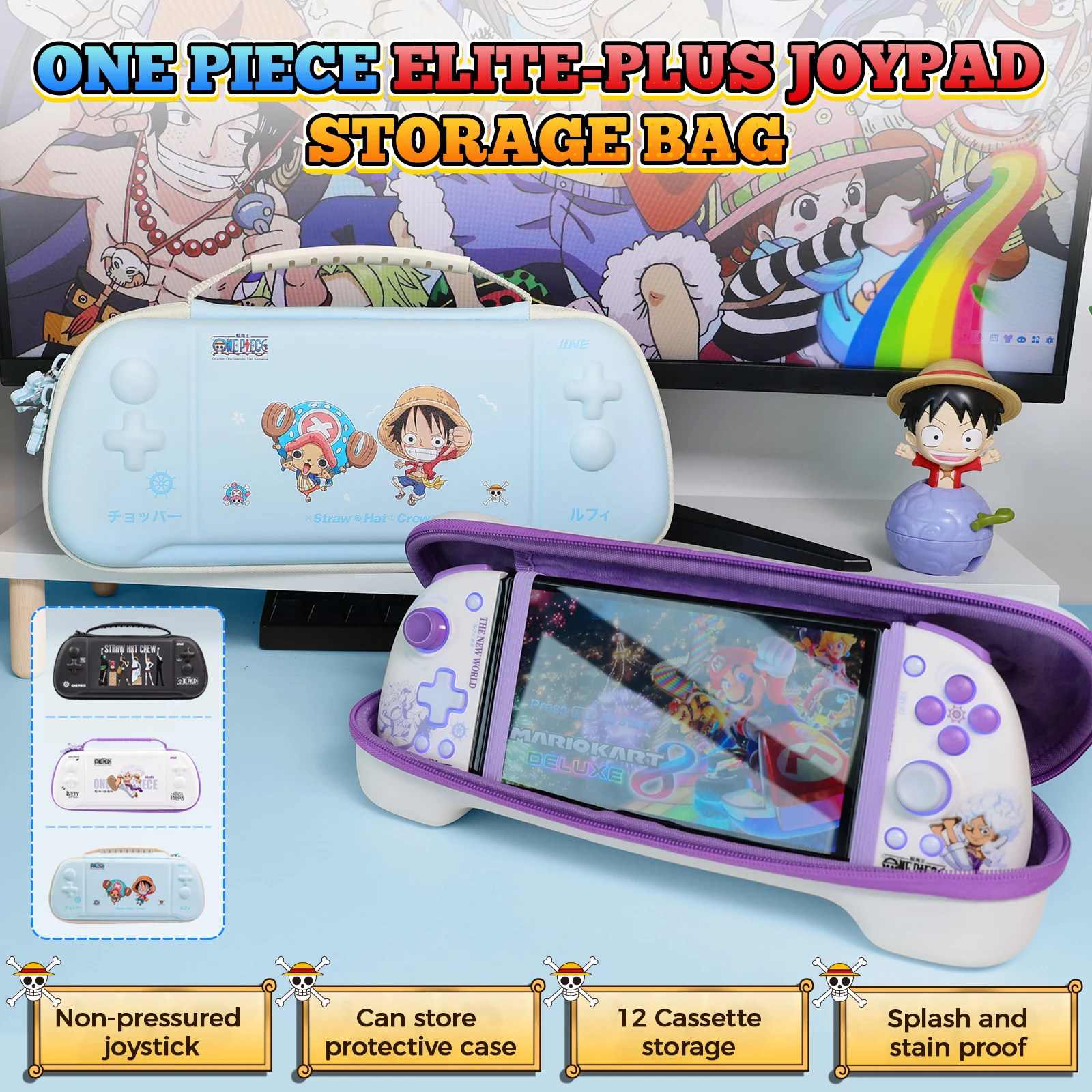 IINE Cartoon Design Joypad Storage Bag for Elite Plus Joypad and Neptune Mechanical Joypad