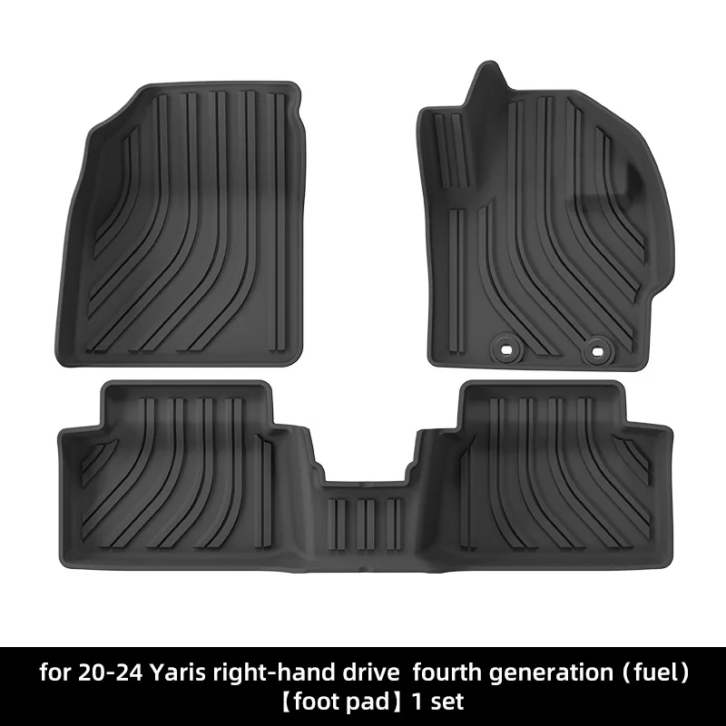 Car Floor Mat for Toyota Yaris Cross XP210 2021~2025 2022 TPE Foot