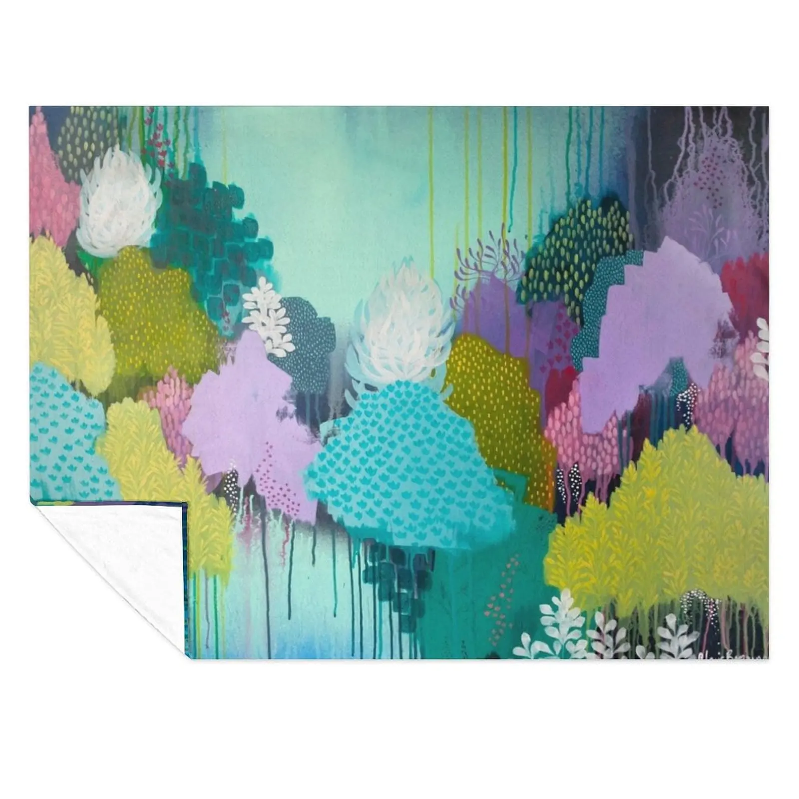 

Autumn Meets Winter Throw Blanket Personalized Gift Moving Thermals For Travel Single Blankets