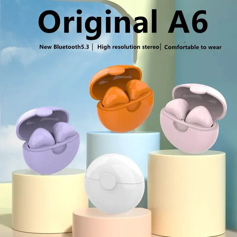 TWS-наушники A6 Pro с микрофоном и поддержкой Bluetooth 5,3