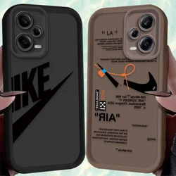 Sport Art Labels Phone Case for Xiaomi Redmi Note 13 12 11 Pro Plus 4G 5G 12S 11S 10S 10 9 9S 8 12C 13C A3 Soft Silicone Funda