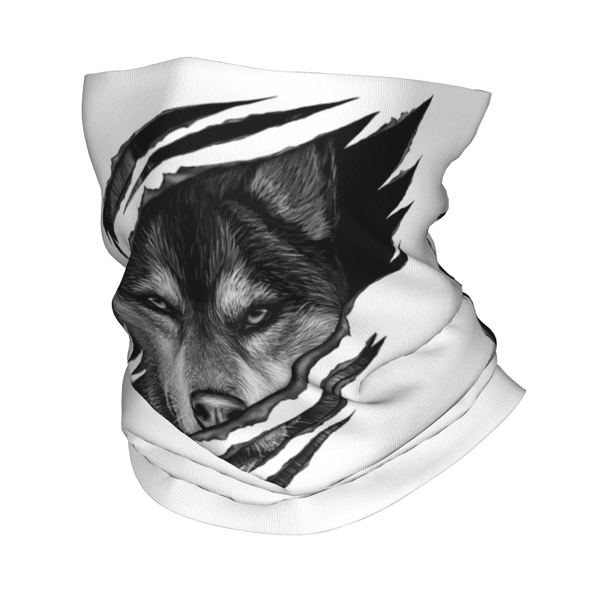

Cool Wolf RAR Design Bandana Neck Cover Printed Face Scarf Multifunction Headwear Outdoor Sports Unisex Adult All Season