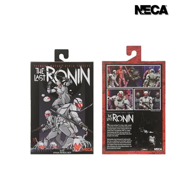 Original Neca The Last Ronin Anime Figure Neca 54325 Elite Synja Patrol Bot Action Figura Toy Collection Model Xmas Gift Custom