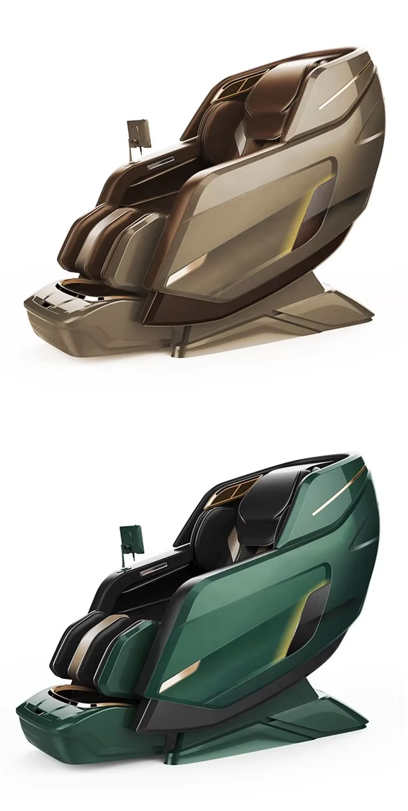 نمط جديد U شكل وسادة سبا تدليك التدفئة كرسي تدليك انعدام الجاذبية