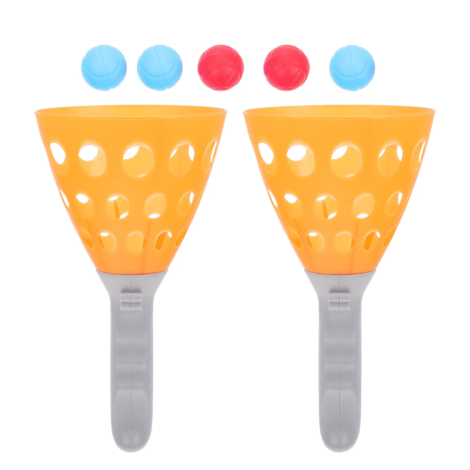 

Elastic Docking 1Set Kids Outdoor Toys Launch Bouncing Catch Toss Elastic Balls Plaything Game Plastic Balls Plaything