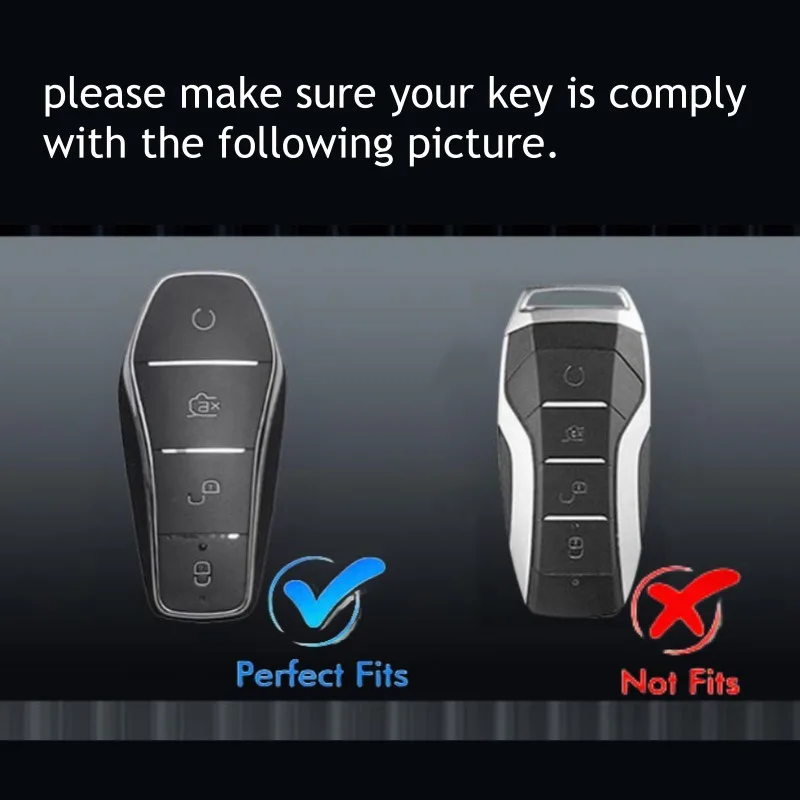 Key Case Cover for BYD Seal U Sealion 6 07 EV King Song Plus Champion Chazor Leather Metal Remote Holder Keychain Accessories
