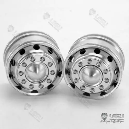 LESU Front Hub Metal Hex Brake 1/14 RC FH12 FH16 Tractor Truck Power Axle Adult DIY Toy Spare Part TH15163