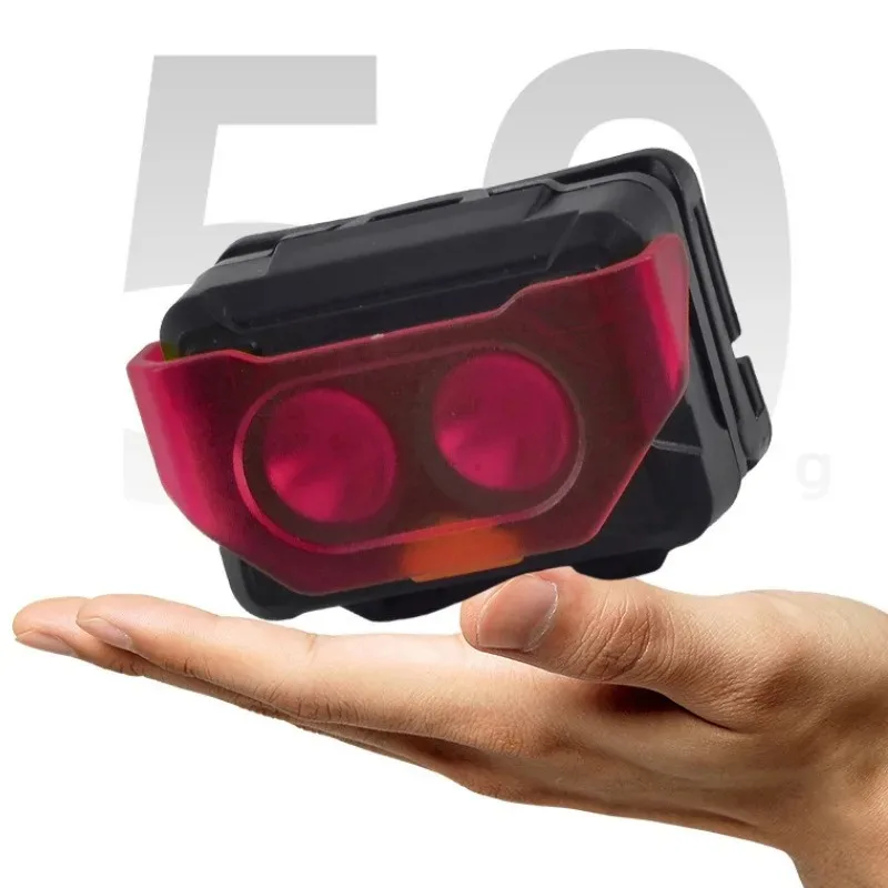 

High-Power COB Headlamp - Super Bright, Long-Life Battery, Portable for Night Cycling, Fishing & Outdoor Activities