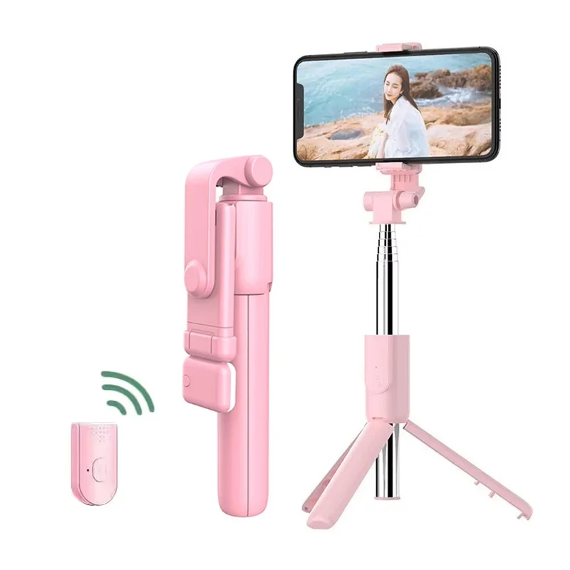 Bluetooth Selfie Stick Mobile Phone Holder Retractable Portable Multifunctional For Cell Phone Live Streaming For Makeup Video